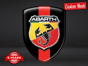 Fiat Abarth Stoßsticker Individuell Limitiert Hochwertig Robust